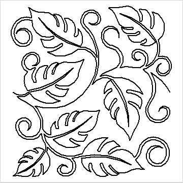 (image for) Tropical Leaf and Curl 2 E2E-L04738* - Click Image to Close